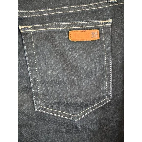 Joes Jeans Womens Slim Fit Mini Boot Dark Wash Denim W31 High Quality Stretch - Picture 4 of 5